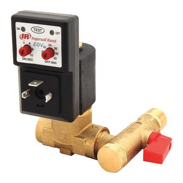 Auto Drain Valve, 115V, 1/4 In., 1.0 gpm