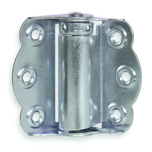1 15/32 in W x 2 3/4 in H Bright Zinc Plated Spring Hinge