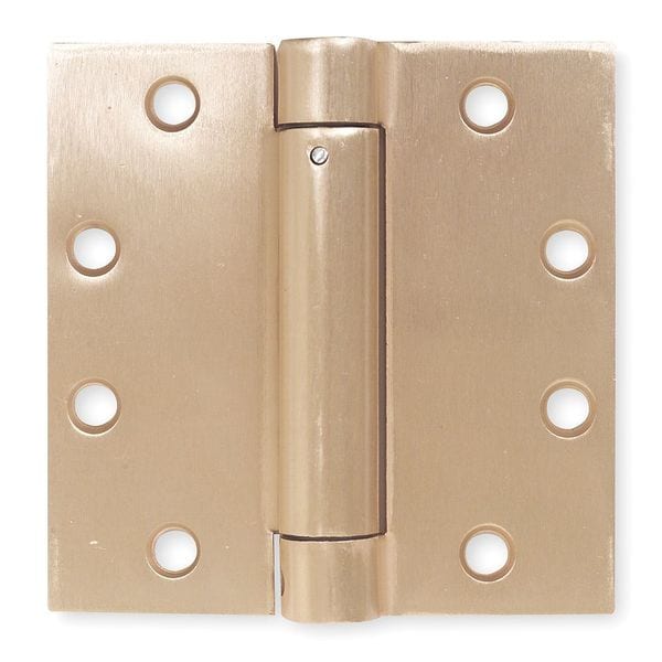 2 1/4 in W x 4 1/2 in H Bronze Spring Hinge