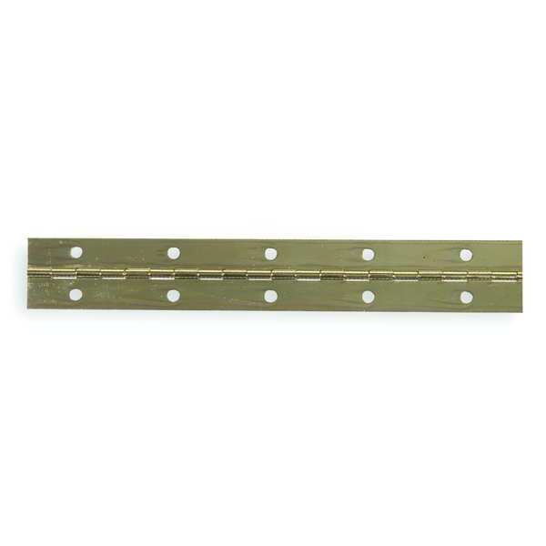 17/32 in W x 48 in H Bright Nickel Continuous Hinge