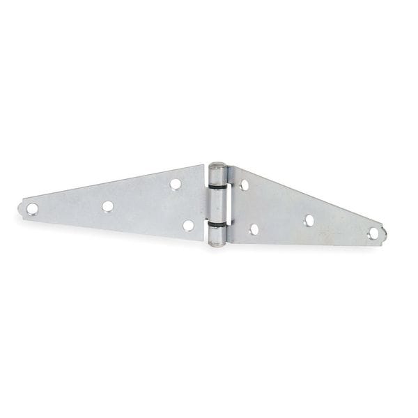 3 in W x 8 in H zinc plated Strap Hinge