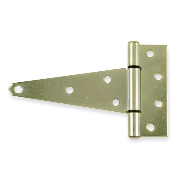 2 in W x 6 in H zinc plated Tee Hinge