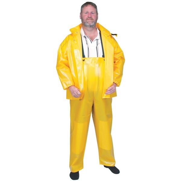 Rain Bib Overall, Yellow, L