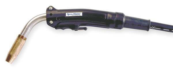 MIG Gun, 250 A, Wire 0.045 In, For Tweco
