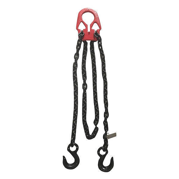 Chain Sling, G80, Adj Link, Aly Stl, 14 ft L