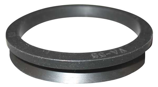 V-Ring Seal, Stretch, Blk, 58mm ID