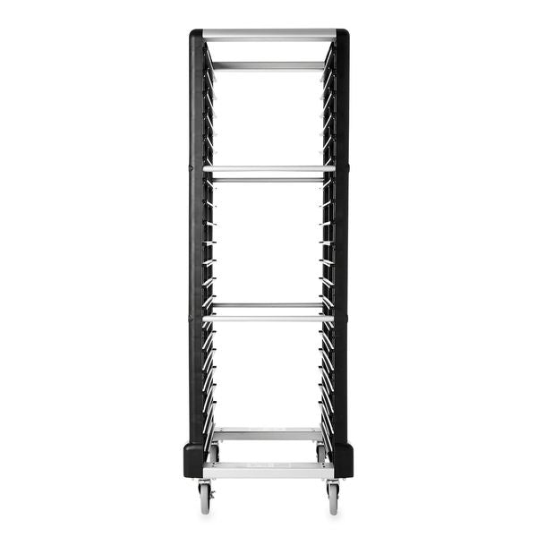 End-Load Rack, 23 3/4x28 3/4x67 7/8, Black