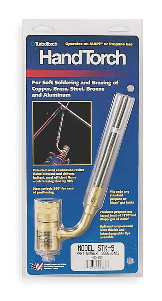Hand Torch, 360 Deg, Swirl Flame