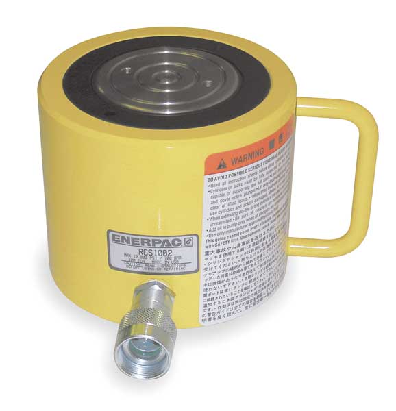 RCS1002, 98.1 ton Capacity, 2.25 in Stroke, Low Height Hydraulic Cylinder
