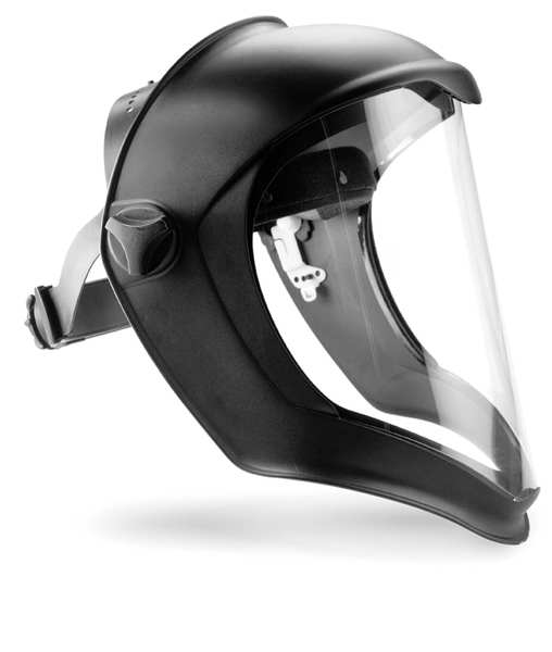 Bionic Shield Assembly with Ratchet Adjustment Suspension, Anti-Fog/Anti-Scratch, Clear Lens