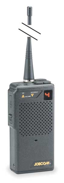 Two Way Radio, 1 Watt, 10 Channels, 450 MHz