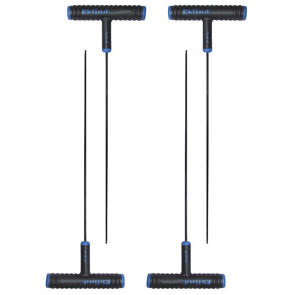 Metric Plain Ball Hex Key, 2.5 mm Tip Size, 9 in Long, 3 in Short