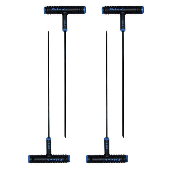 Metric Plain Ball Hex Key, 3 mm Tip Size, 9 in Long, 3 in Short