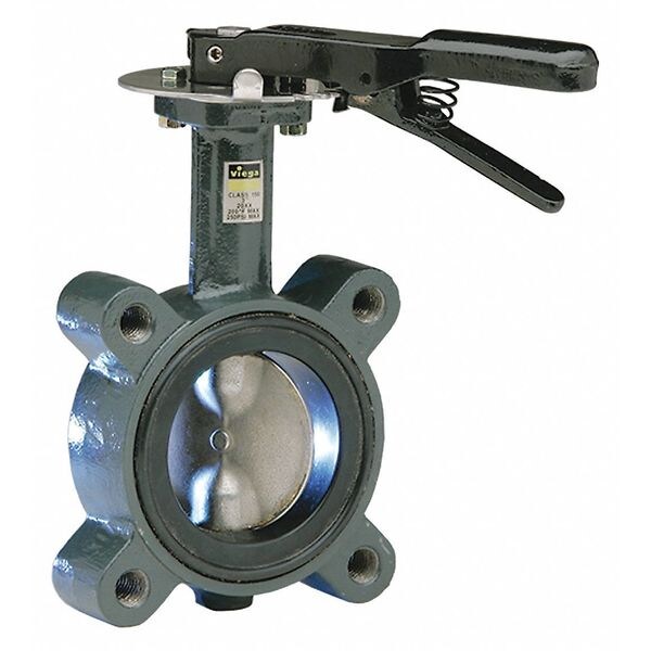 Viega ProPress butterfly valve, 3
