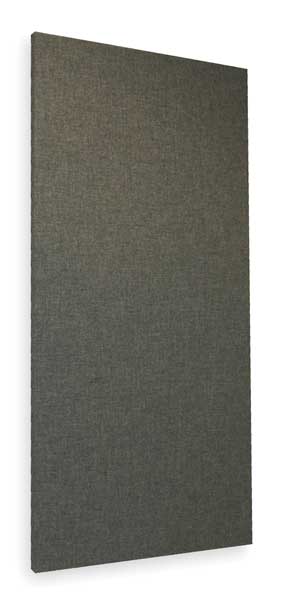 Acoustic Panel, Fabric, Gray, 8 sq. ft.