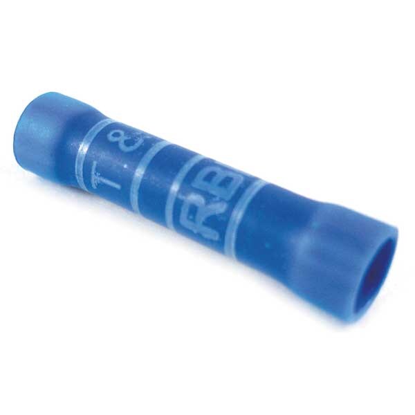 Butt Splice Connector, 16-14 AWG, PK100