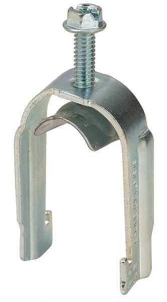 Conduit Clamp, 1-1/2 In EMT, Silver