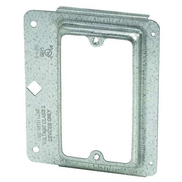 Mounting Bracket, 1-Gang, Metal/Wood Studs