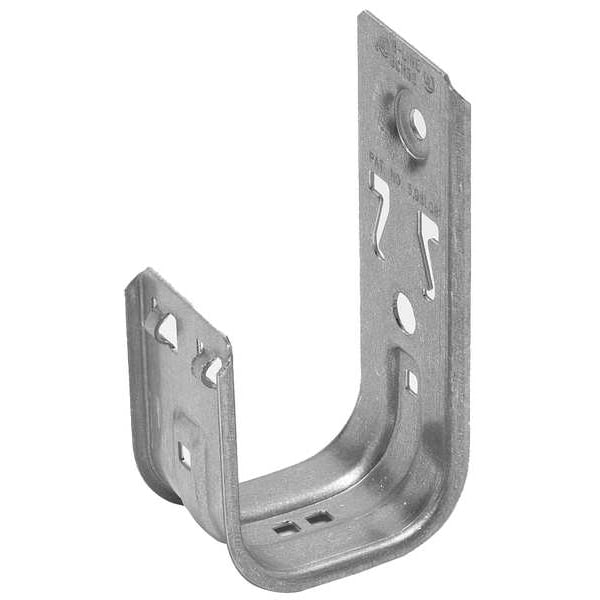 J-Hook, Wall Mount, 4In Max Cap