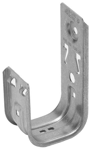 J-Hook, Wall Mount, 2In Max Cap