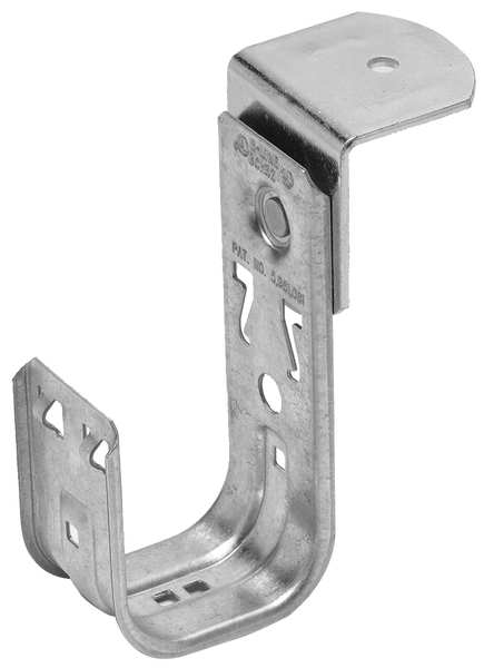 J-Hook, Horizontal, 2In Max Cap