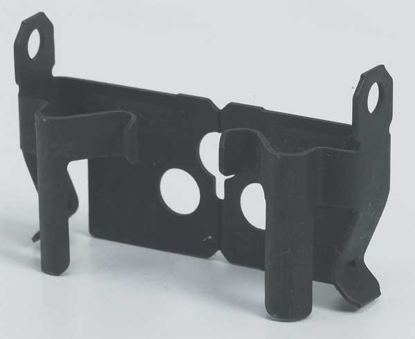 Cable Flange Clip, Steel, Zinc Phosphate