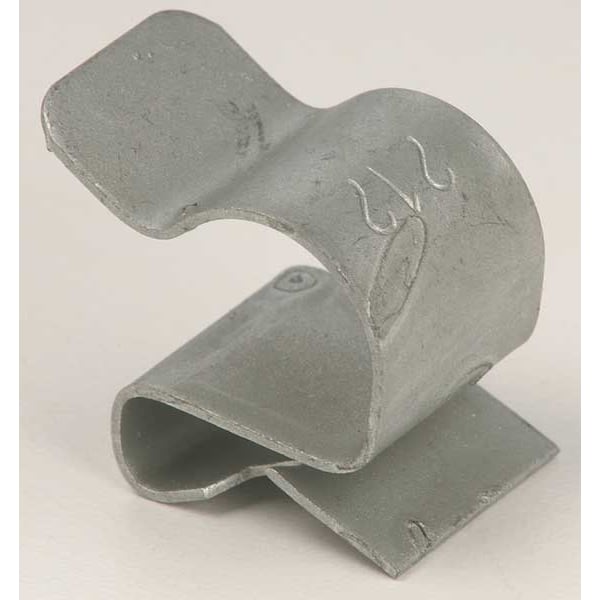 Cable Flange Clip, Steel, Zinc Plated