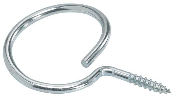 Bridle Ring, Steel, Zinc Plated