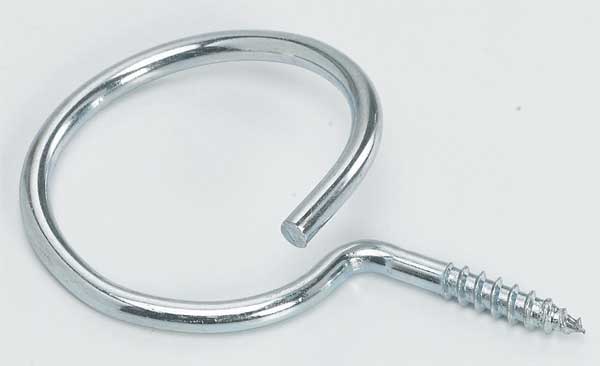 Bridle Ring, Steel, Zinc Plated
