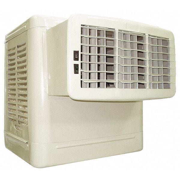 Window Evaporative Cooler 4800 cfm, 1000 sq. ft., 15.0 gal, 1/2 HP