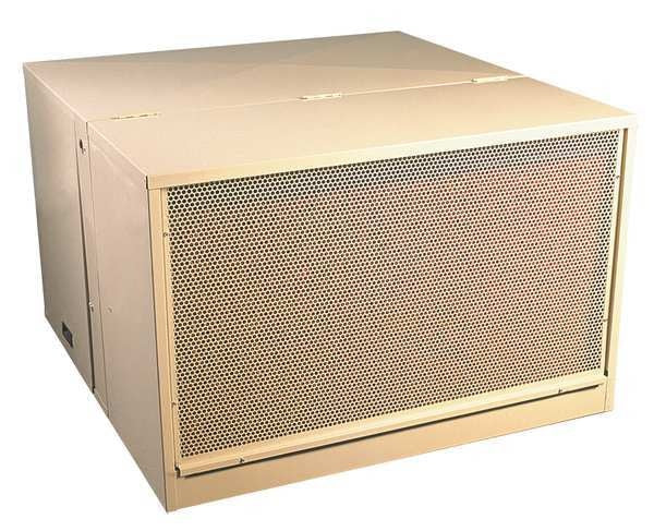 Ducted Evaporative Cooler 6800 cfm, 1400 sq. ft., 8.8 gal, 1 HP, Belt
