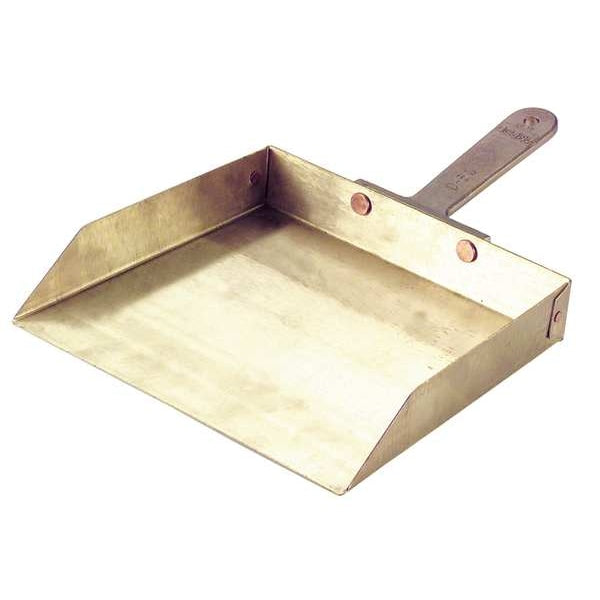 Hand Held Dust Pan, Nickel/Alum./Bronze