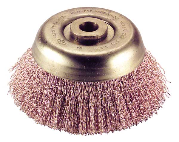 Crimped Wire Cup Wire Brush, 3
