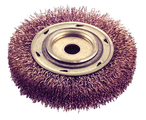 Crimped Wire Wheel Wire Brush, 6