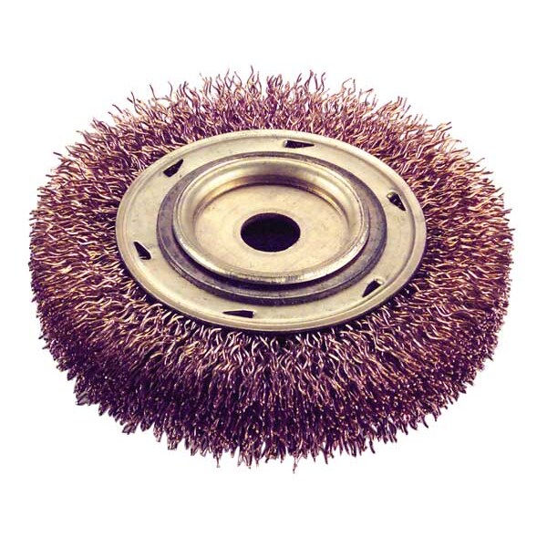 Crimped Wire Wheel Wire Brush, 6