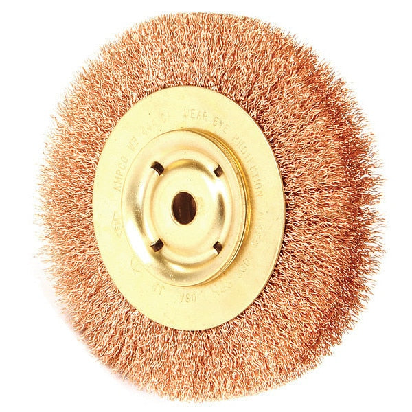 Crimped Wire Wheel Wire Brush, 6