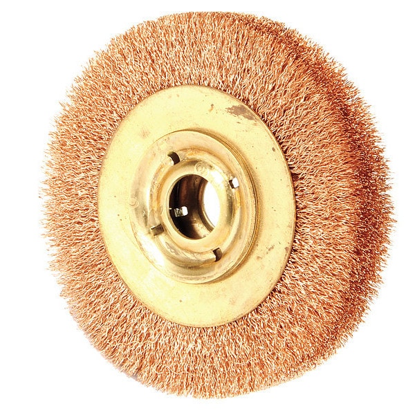 Crimped Wire Wheel Wire Brush, 6