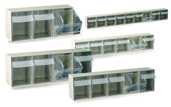 Tip Out Bin Unit, 5 Tip Bins