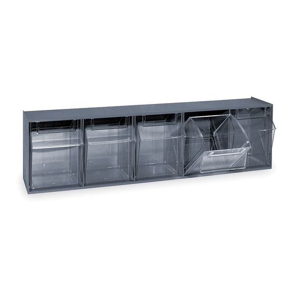 Tip Out Bin Unit, 5 Tip Bins