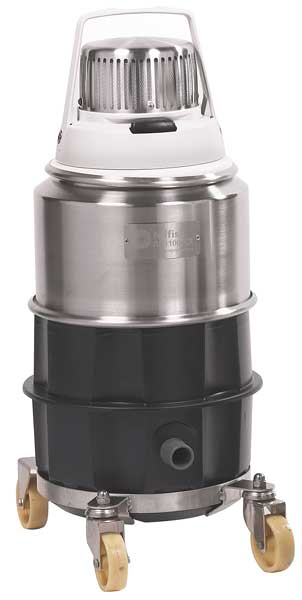 Industrial Critical Area Vacuum, 1 1/4 in Hose Dia., HEPA, ULPA