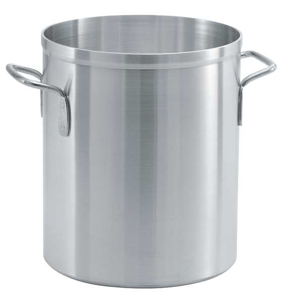 Aluminum Stock Pot, 32 Qt, 8 Gauge