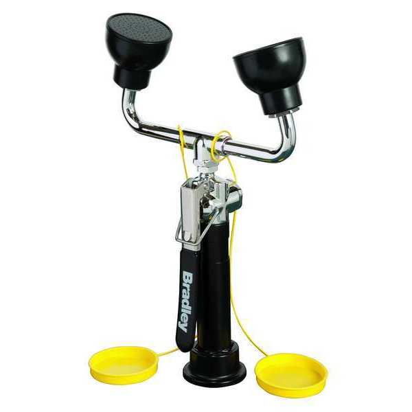Deck-Mount Drench Hose Dual head