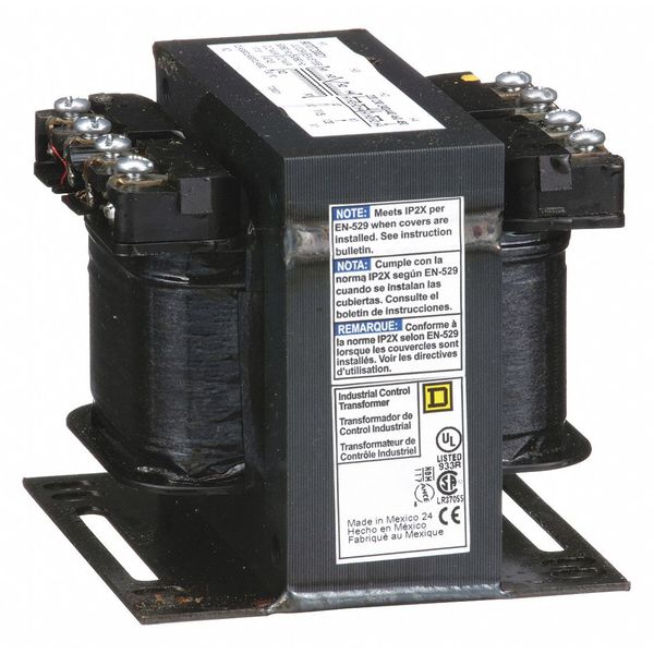 Control Transformer, 200VA, 3.20 In. H