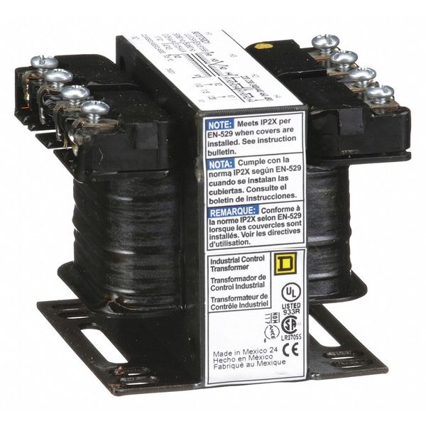 Control Transformer, 50VA, 2.56 In. H