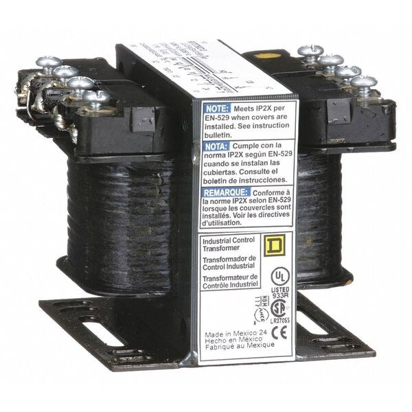 Control Transformer, 50VA, 12/24VAC