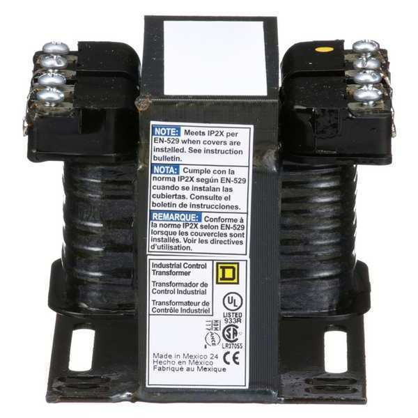 Control Transformer, 75VA, 3.60 In. H