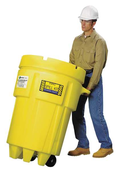 Spill Kit, Oil-Based Liquids, Yellow