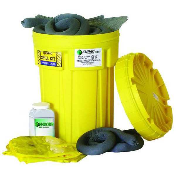 Spill Kit, Oil-Based Liquids, Yellow