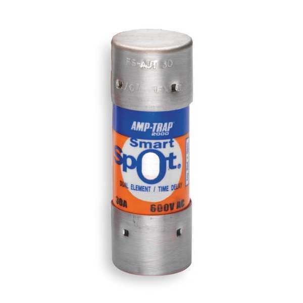 Fuse, Time Delay, 5A, AJT Series, 600V AC, 500V DC, 2-1/4