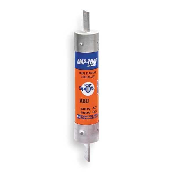 Fuse, Time Delay, 70A, A6D-R Series, 600V AC, 600V DC, 7-7/8